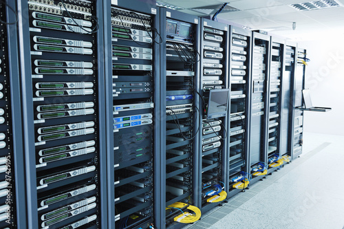 Photo: network server room network server room