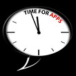 Bubble Clock "Time for APPS"