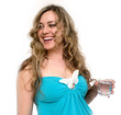 Photo: woman with glass of water woman with glass of water