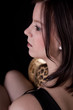 Photo: Sinnliche junge erotische Lady im Profil Sinnliche junge erotische Lady im Profil