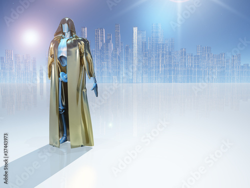 Illustration: Robot Warrior Robot Warrior