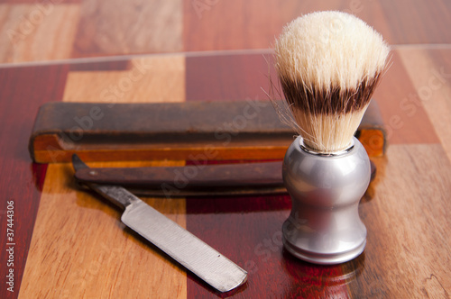 Photo: Man`s shave accessories Man`s shave accessories