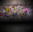 Images : fond mur grunge - graffiti