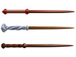 Selection of wizard wands