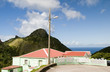 house on "The Road" scenic view Saba Dutch Netherlands  Antilles