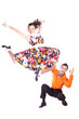 Dancers rock and roll