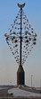Rotary of Statue in the form of stars and moon in jeddah