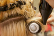 Haare föhnen