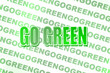 go green...