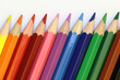 Foto: colored crayons - slant line colored crayons - slant line
