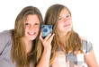 Foto: Teenager mit Sparschwein Teenager mit Sparschwein