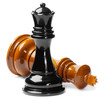 Chess isolated on white background