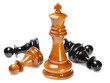 Chess isolated on white background