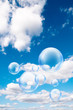 bubbles in air