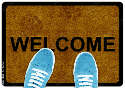Photo: welcome cleaning foot carpet welcome cleaning foot carpet