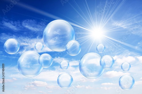 Photo: sun bubbles sun bubbles