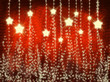 Red christmas background with stars Red christmas background with stars
