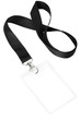 Blank badge or ID pass with clipping path