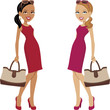 Two girlfriends