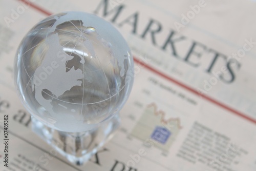 Photo: an der Börse an der Börse