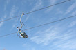 Place of skiing. Mount Hermon. Israel