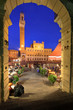 Piazza del Campo and Palazzo Publico, Siena, Italy