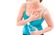 women having a heart attack