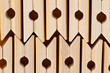 Bamboo clamp closeup