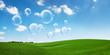 Foto: bubbles over fields bubbles over fields