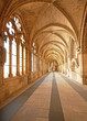 Interior of the famous cathedral of Burgos, Spain