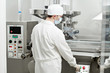 pharmaceutical factory worker