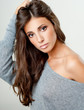 beautiful brunette