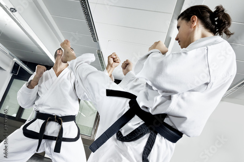 Photo: two fighters two fighters