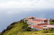 Foto: village typical architecture on cliff over Caribbean Sea on "Th village typical architecture on cliff over Caribbean Sea on "Th