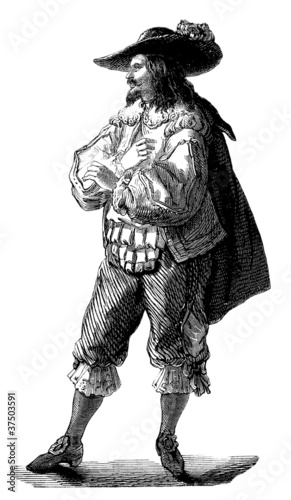 Illustration: Mousquetaire_17th_century Mousquetaire_17th_century