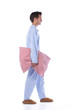 Man with nightclothes