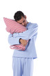 Man with nightclothes