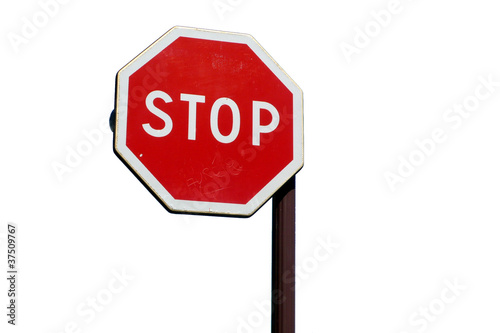 Illustration: panneau STOP panneau STOP