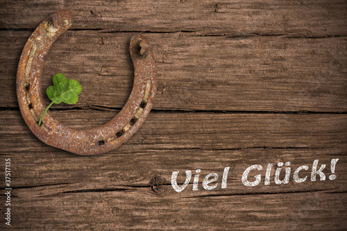 Foto: Viel Glück! Viel Glück!