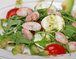 Salad with shrimps