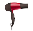 Foto: Fashion red hair dryer isolated on white Fashion red hair dryer isolated on white