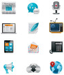 Vector communication and social media icon set. Part 1