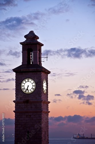 Photo: Gibraltar Dockyard Tower Gibraltar Dockyard Tower