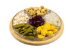 Selection of pickled vegetables