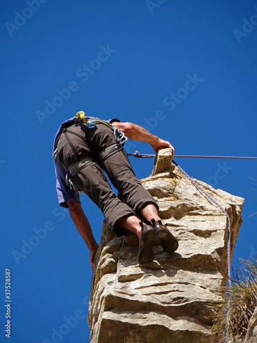 Photo: Escalade en falaise Escalade en falaise