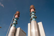 Electrical generator central tower - industry production