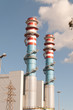 Electrical generator central tower - industry production