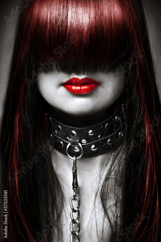 Photo: fashion portrait of young beautiful female model. fashion portrait of young beautiful female model.