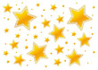 goldfarbene Sterne, gelb, gold, Sterne, Haufen, weihnachtlich