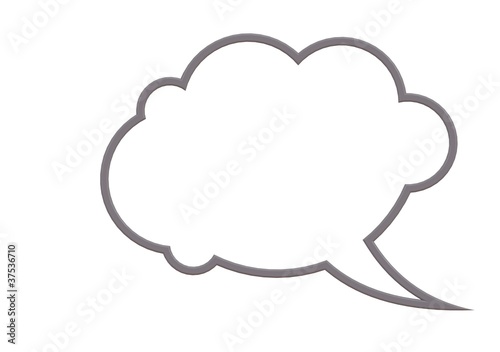 Illustration: Speech Bubble Speech Bubble